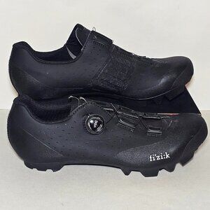 Fizik X3 Vento Overcurve Cycling Shoes Black Monochrome Mens EUR 44.5